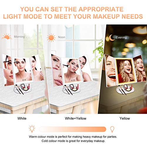 Bestope Makeup Vanity Mirror With Tiendamia Com