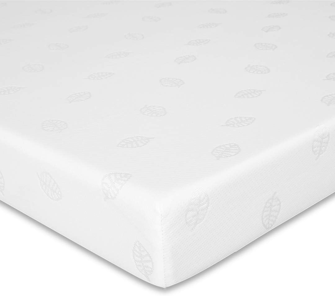 Good Nite Orthopedic Memory Foam Mattress 3FT (90x190cm) - 11cm Thick, Zippered Washable Cover for Student Dorms