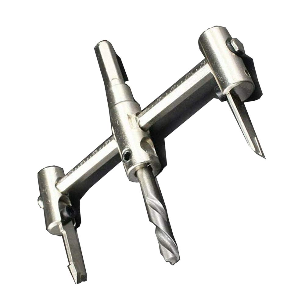 40-300mm Adjustable Circle Hole Cutter Hole Saw Drill Bit Round Cutting Wood Cutter for Woodworking