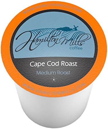 Hamilton Mills Cape Code Roast Coffee Pods, 2.0 Keurig K-Cup Brewer Compatible, 40 Count
