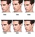 LOYALLOOK Unisex Stainless Steel Stud Earrings Set Posts Pierced Cubic Zirconia 6 Pairs 3-8mm Black