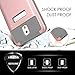 Note 3 Case, Galaxy Note 3 Case, Hinpia 2 in 1 Hybrid Shock Resistant Rubber Slim Hard Case Cover for Samsung Galaxy Note 3 Note III N9000 All Carriers (Rose Gold/Gray)