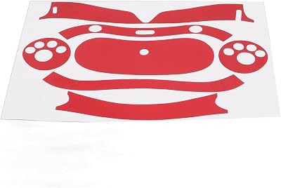 Zunate Skin Sticker for PICO 4 VR Headset Scratchproof Dustproof PVC VR Glasses