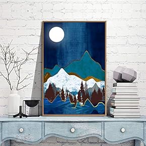 Framed Canvas Wall Art for Living Room,...