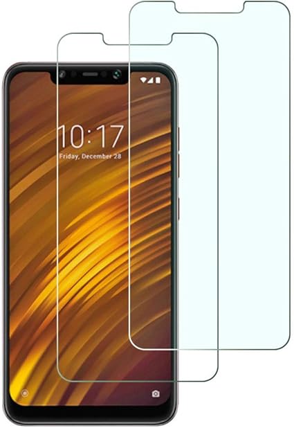 Widamin 2Pack,Compatible con Pocophone F1 Cristal Templado, Pantalla protección, Protector Pantalla, Garantía de por Vida, [dureza de 9H], [De Alta Definición] para Xiaomi Pocophone F1: Amazon.es: Electrónica