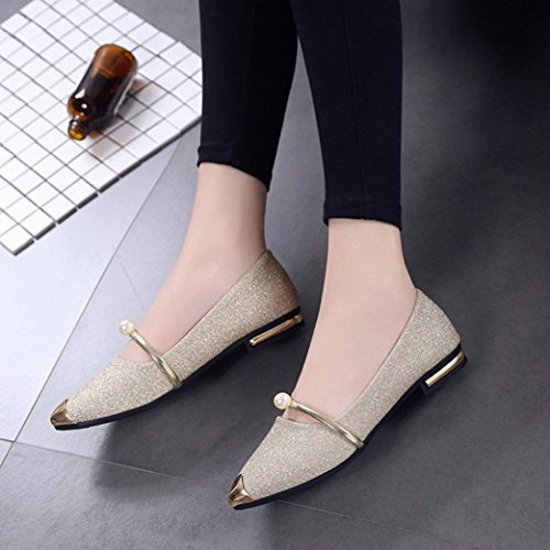 image for Low Heel Flat Shoes,Hemlock Women Comfortable Slippers Dress Sandals S
