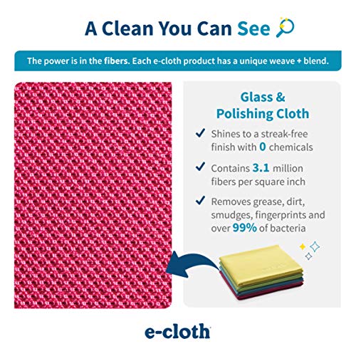 E-Cloth-Glass-Polishing-Microfiber-Cleaning-Cloth-Assorted-Colors-4-Count