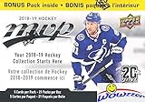 2018/19 Upper Deck MVP NHL Hockey EXCLUSIVE HUGE Factory Sealed 21 PACK Blaster Box with 105 Cards including SPECIAL GOLD SCRIPT PARALLEL #'d to 150! The 2018/19 Hockey Collection Starts Here! WOWZZER