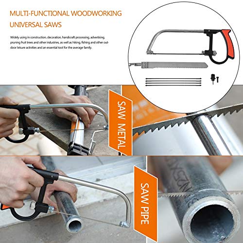 GiODLCE 8 in 1 Magic Saw Multi-Functional Hand Saw Universal Mini Hacksaw DIY Cutting