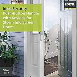 Ideal Security VP Push Button Door Handle Set for
