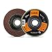 KSEIBI 4 1/2 Inch Flap Disc Aluminum Oxide Auto Body Sanding Grinding Wheel 10 Pack Type 27 (60 Grit) 686010