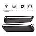 Voodonala for Challenger Hood Air Conditioner Outlet Vent Decorative Trim for Dodge Challenger 2015 up (Carbon Fiber Grain)