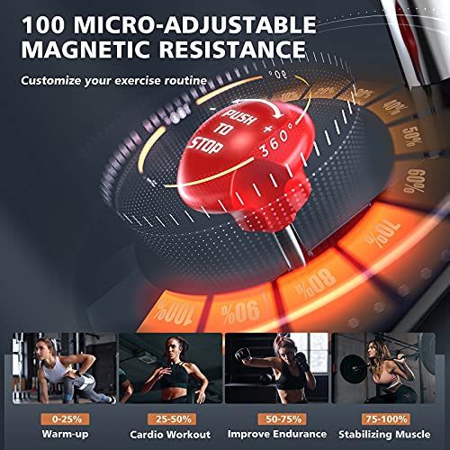 YOSUDA PRO Exercise Bike 350 lbs Weight Capacity Indoor