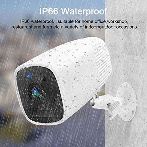 image for Wireless Rechargeable Battery Security Camera 1080P Abowone Wireless W