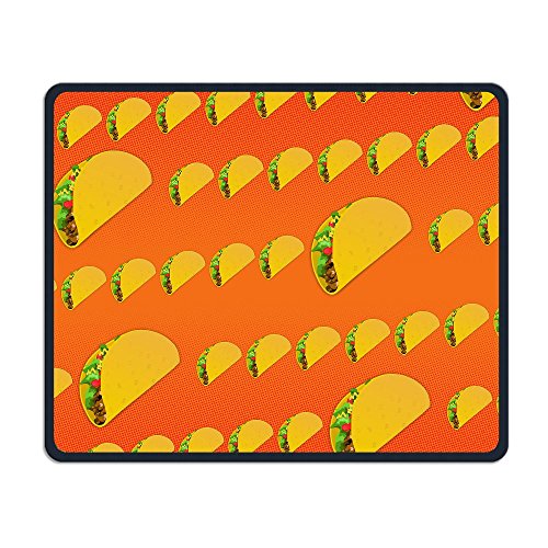 Smooth Mouse Pad Taco Pattern Mobile Gaming Mouse Pad Work Mouse Pad Office Pad