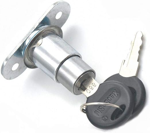 Amazon Com Micoshop One Set 16mm Zinc Alloy Lock Furniture Drawer Desk Lock Wardrobe File Diy Cabinet With 2 Keys Home Kitchen