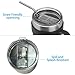 HiJi for Yeti lids 30 oz spill proof,Splash Resistant with Slider Closure for Yeti Tumbler Coolers Cup,Yeti Straws Compatible