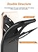DTTO Case for Apple iPhone 8 and iPhone 7, [Instinct Series] Hybrid Protective Case with Flexible Inner Cover and Reinforced Detachable Hard Backplate for iPhone 8 (2017) iPhone 7 (2016), Black