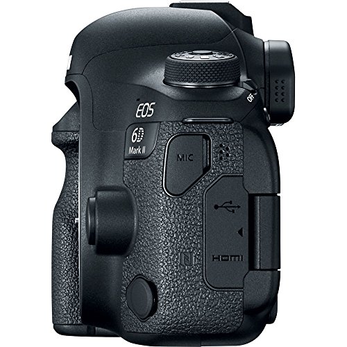 Canon-EOS-6D-Mark-II-Digital-SLR-Camera-With-Wifi-Body-Only-64GB-SDXC-Card-Deluxe-Tripod-Pro-Monopod-SLR-Backpack-Spare-LP-E6-Battery-Remote-SD-Reader-More-International-Version