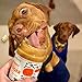 Pumpkin Pup Buddy BUDDER, 100% Natural Dog Peanut Butter, Healthy Peanut Butter Dog Treats, Made in USA, (17oz Jars)