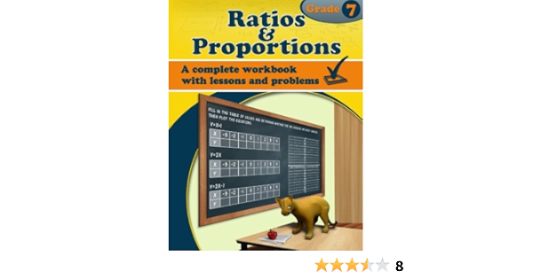 Ratios and Proportions Workbook: Miller, Maria: 9781533160799 ...