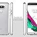 Style4U LG G5 Case, Scratch Resistant Shock Absorbent Slim Clear Back TPU Bumper Case Cover for LG G5 with 1 Ring Holder Kickstand (Clear)