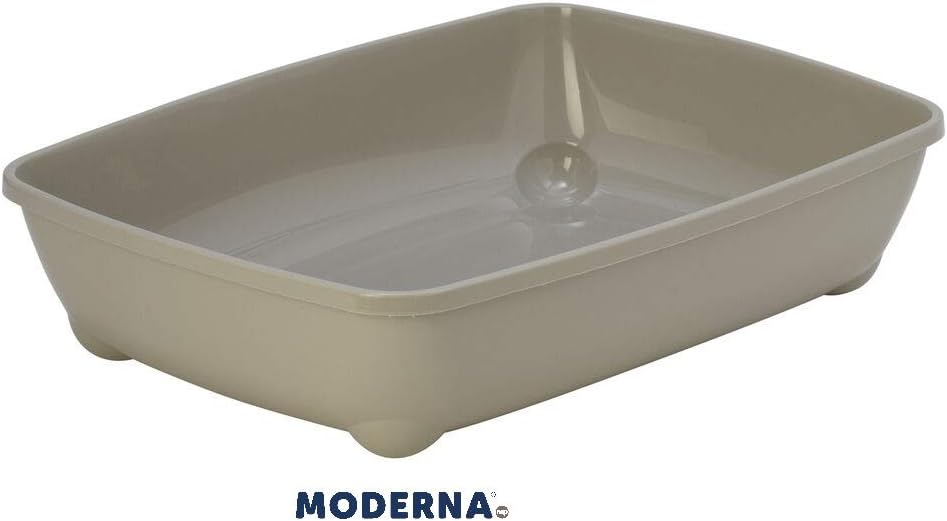 Moderna Cat Litter Tray, Large, 50 cm, Grey Amazon.co.uk Pet Supplies
