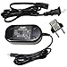 HQRP AC Power Adapter Compatible with Samsung SC-D103 / SCD103 Camcorder - (incl. USA Plug & Euro Adapter)