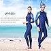 A Point Wetsuits Women Full Body Cover Swimsuit Diving Skin for Scuba Snorkeling