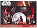 Star Wars The Force Awakens 6 Piece Mealtime Set Includes Plate, Bowl, Mason Jar Tumbler, Cup, Fork & Spoon