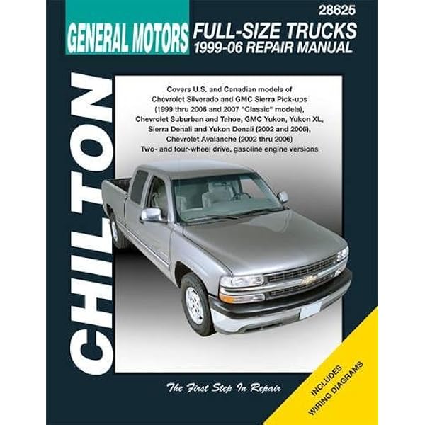 Gm Full Size Trucks 1999 06 Repair Manual Chilton S Total Car Care Repair Manual Chilton 9781563926860 Amazon Com Books