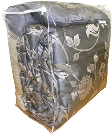 Zippered Vinyl Storage Bag, Large, 23x23x12 Inch, Set of 2, AK Plastics by AntiqueKitchen