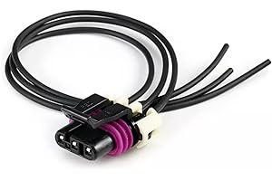 GROBARPART Fuel Tank Pressure Sensor Connector Wire Plug Pigtail Wiring harness Compatible with CHEVY ASTRO AVEO5 AVALANCHE EXPRESS SILVERADO 1500 2500 3500 IMPALA TAHOE TAHOE VENTURE 1996-2009 13585316