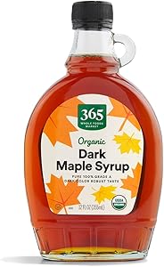 365 by Whole Foods Market, Organic Grade A Dark Maple Syrup, 12 Fl Oz