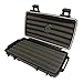 Cigar Caddy 3400 Matte Black Travel Cigar Humidor Case with Airtight Seal | Portable Humidor Box Cigar Travel Kit | Waterproof, Crush-Proof Cigar Holder with Humidifier Disc, Holds 5 Churchill Cigars