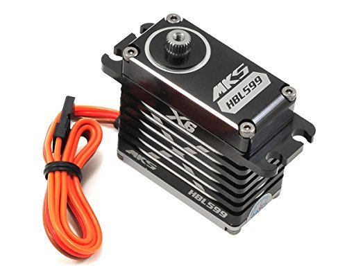 MKS X6 HBL599 Brushless Titanium Gear High Torque Digital Servo (High Voltage)
