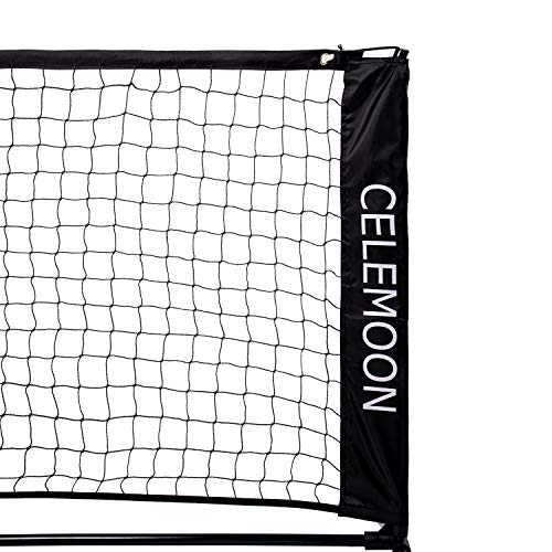image for CeleMoon Portable Foldable Tennis Net Set for Tennis, Pickleball, Kids