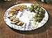 CounterArt Herb Garden Lazy Susan Glass Serving Plate