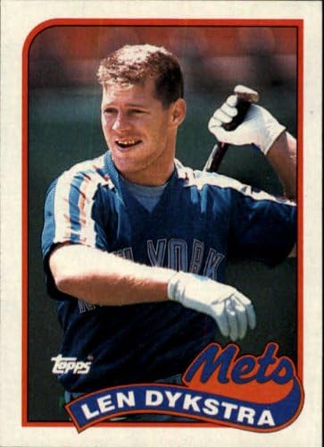Amazon 1989 Topps Baseball Card 435 Len Dykstra Collectibles 