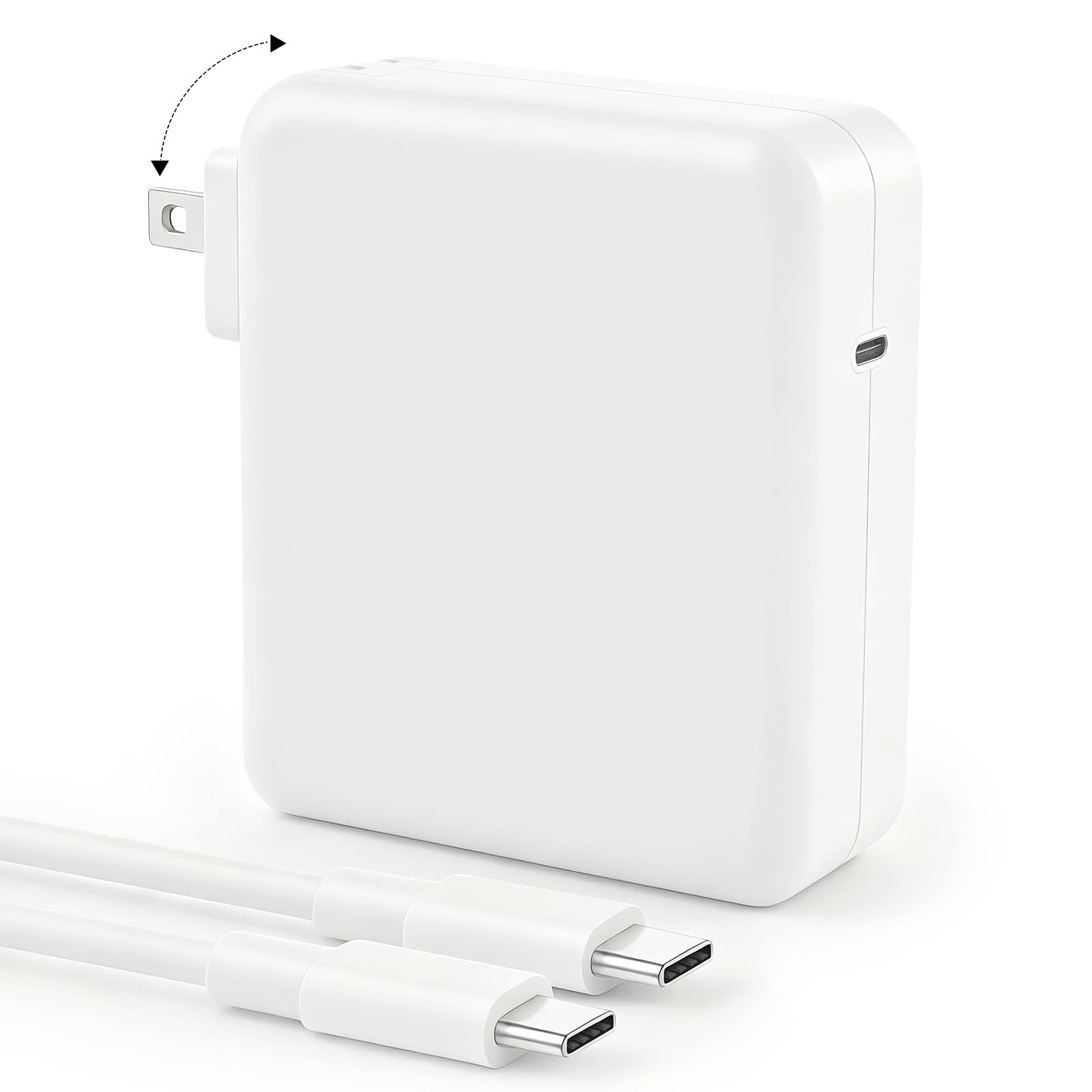 96W Charger for MacBook Pro MacBook Air 13 14 15 16 inch (2026-2019) | M5 M4 M3 M2 M1, 96W USB C Charger Fast Charging Block