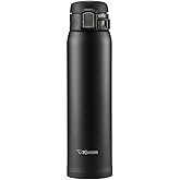 Zojirushi SM-SA60BA Stainless Steel Vacuum Insulated Mug, 1 Count (Pack of 1), Black, 20 oz.