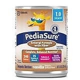 Pediasure Nutritional Supplement with Fiber ( PediaSure, W/Fiber, Vanilla, 8oz Cans, Enteral ) Case of 24