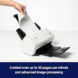 Brother ADS-4100 Desktop Document Scanner USB 3.0 60 Sheet ADF UK Plug view 4
