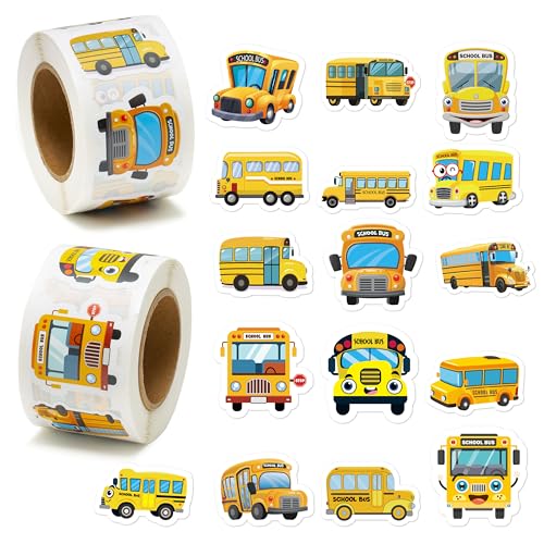 BeYumi School Bus Roll Stickers