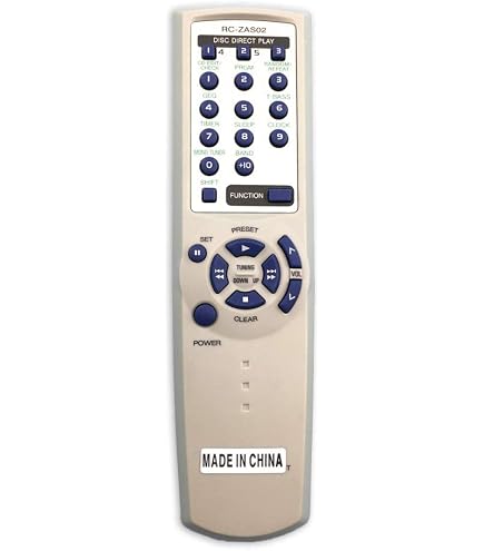 A6025 【AIWA】アイワ / ポータブル リモコン RC-Z1C002 Amazon.com: HCDZ Replacement Remote Control for Aiwa RC-AAT11 RC
