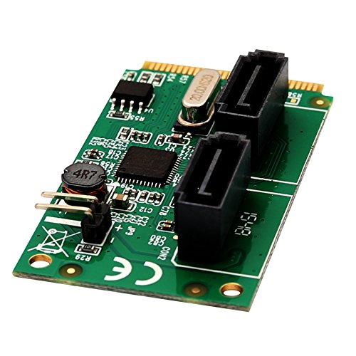 Syba 2 Port SATA III Mini PCI-e Pci-express Card full size Components Other SD-MPE40056