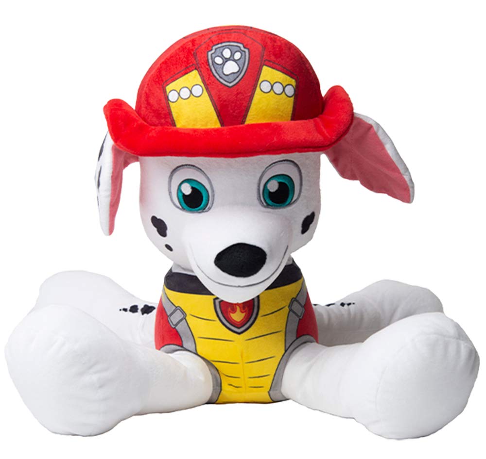 Paw Patrol Plush Toy, Chase Marshall Extra Large Soft Toys Age 1+, Official Paw Patrol Dino Rescue Toy, Boys And Girls Gifts (Marshall)