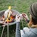 Blazin Sticks S'more Kit, Marshmallow Roasting Sticks, Perfect Campfire Accessories To Protect Your Kids While Creating Lasting Memories KID FRIENDLY Bamboo Skewers 3 Foot Long, 110 Sticks Per Pack
