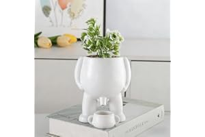 Funny Planter - Creative Peeing Shaped Plant Pot for Indoor Plants and Home Decor