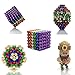 MYYAGEW 5MM Magnet Cubic Volume Wood Magnetic Toy Colorful can be Shaped Sculpture Toy for Adult Decompression Gifts, 216 Pieces